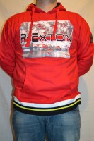 SWEAT REXTON ROUGE A CAPUCHE